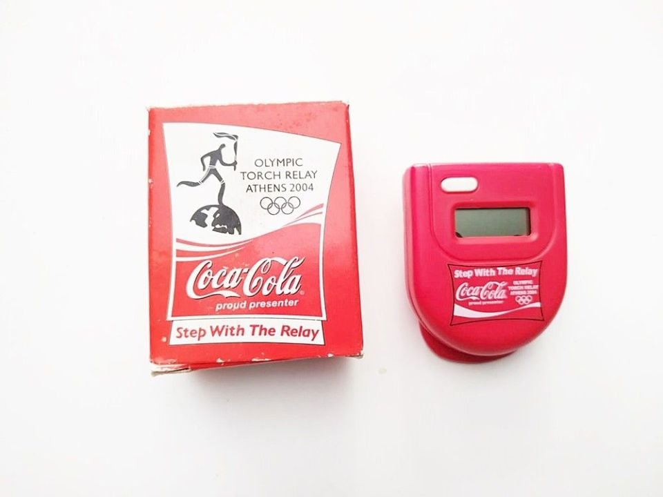 Olympic torch relay Athens 2004 - Coca Cola proud presenter