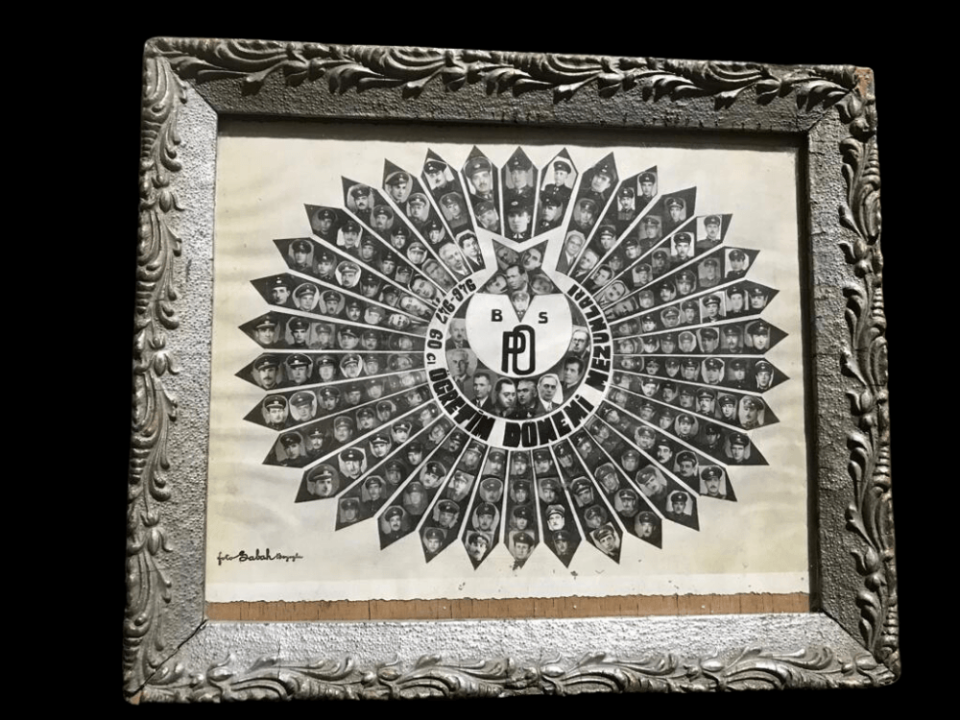 1946 - Polis Okulu 60. Öğretim Dönemi Mezunları / Çerçeveli Fotoğraf