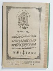 Mektep Banka Türkiye İş Bankası - Okul defteri