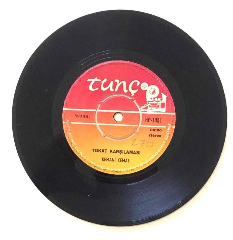 Tokat Karşılaması - Anadolu Oyun Havası / Kemani Cemal - 45'lik PLAK