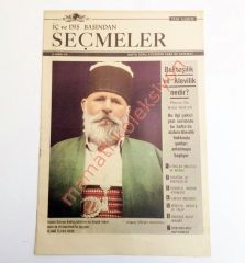 Bektaşilik ve Alevilik nedir? İç ve dış basından seçmeler - 26.6.1966 - Efemera