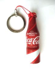 Coca Cola / UEFA Euro 2016 France metal şişe anahtarlık - Anahtarlık