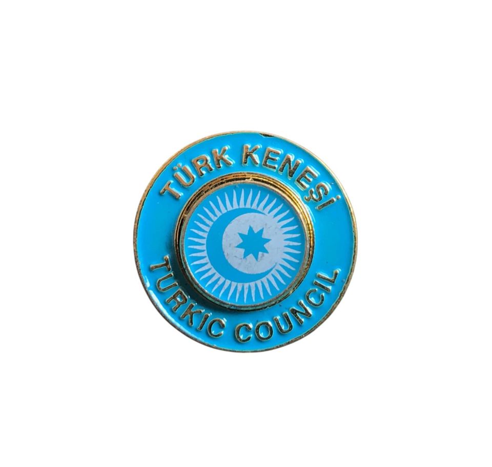 Türk Keneşi - Turkic Council  - Eski rozet / NADİRRR