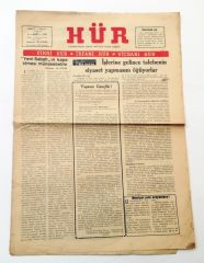 Hür gazetesi - 8 Mart 1947 - Efemera