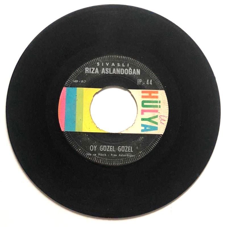 Oy Güzel Güzel - Seversen Aliyi Deyme Yarama / Rıza Aslondoğan - 45'lik Plak