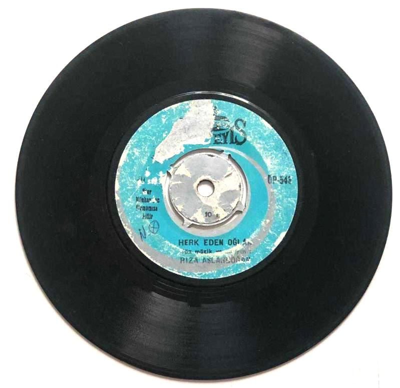 Herk Eden Oğlan - Pınar / Rıza Aslandoğan - 45'lik Plak