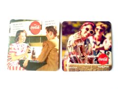 Coca Cola / 2 adet bardak altlığı