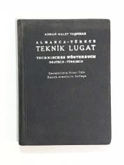 Almanca Türkçe Teknik Lugat / Adnan Halet TAŞPINAR - Kitap