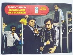 İnsanları seveceksin - Film lobisi / Cüneyt ARKIN, Sevda KARACA