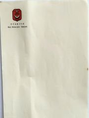 Türkiye Eski Muharipler Cemiyeti * Antetli kağıt - Efemera
