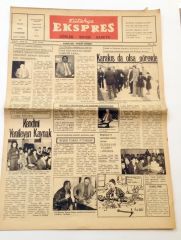 KÜTAHYA Ekspres gazetesi - 12 Ocak 1989 - Efemera