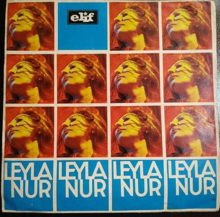 Leyla NUR - Elif plak kabı /Sadece kapaktır, içerisinde plak yoktur.