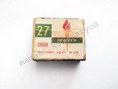 27 Mayıs 1960 - Kibrit