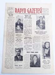 Radyo gazetesi, 22 Ocak 1958 - Efemera