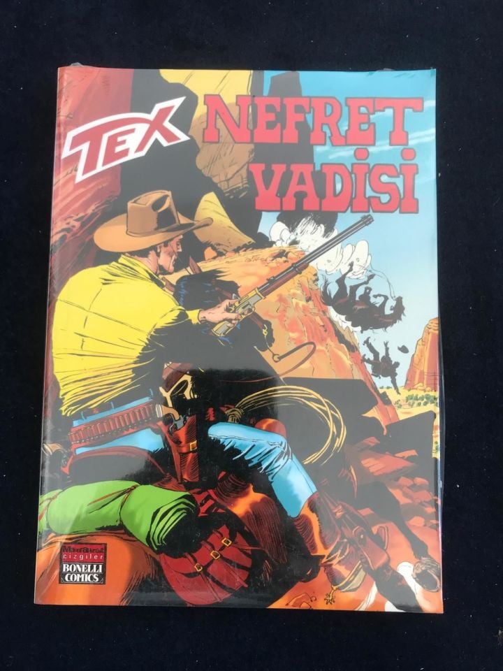 TEX - Nefret vadisi / Eski Çizgi Roman - Ambalajlı