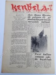 Mersin, Kerbela gazetesi, 18 Mart 1965 - Efemera