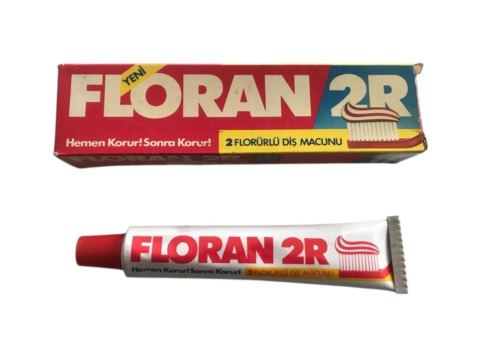 Floran 2R - 2 Florürlü Diş Macunu - Eski Bakkaliye