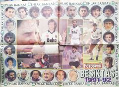 Beşiktaş 1991-92 - 55x76 poster