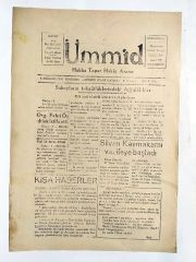 Ümmid Gazetesi / Hakka tapar Hakkı ararız - 4 Ağustos 1960 Diyarbakır - Gazete