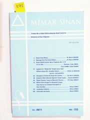 Mimar Sinan Dergisi - Sayı: 153