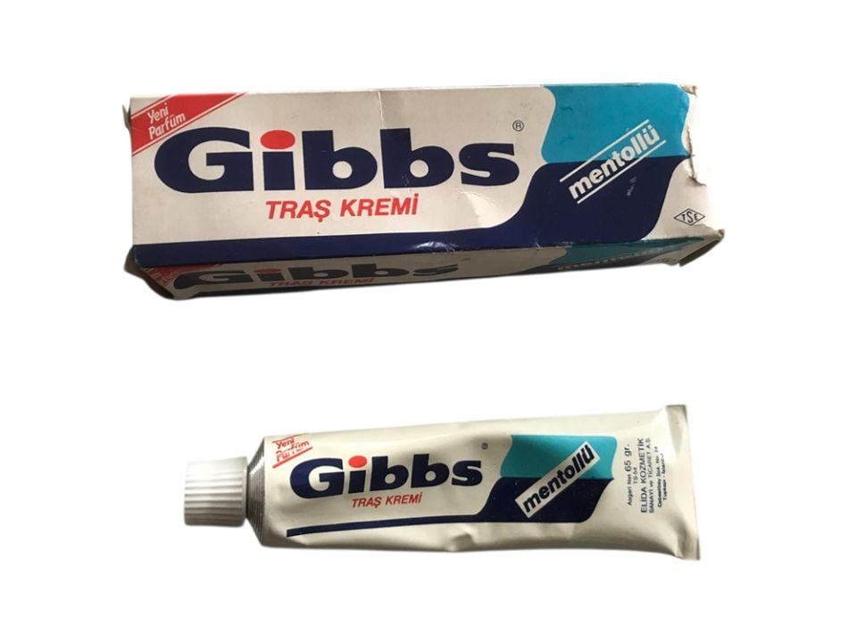 Gibbs Traş Kremi - Mentollü Traş Kremi / Eski Bakkaliye