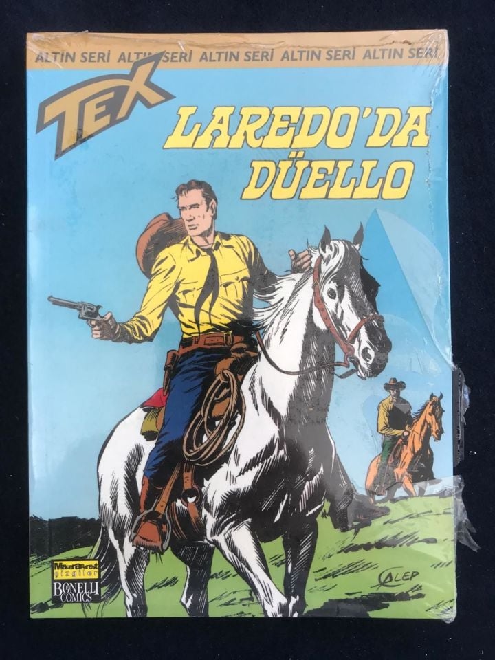 TEX - Laredo'da düello / Eski Çizgi Roman - Ambalajında
