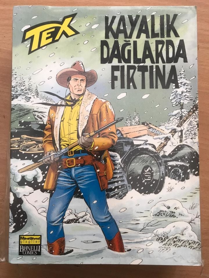 Kayalık dağlarda fırtına / Tex Sayı:46 - Çizgi Roman - Ambalajında