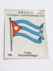 Cuba Nationalflagge - Abadie Flaggen Wappensammlung