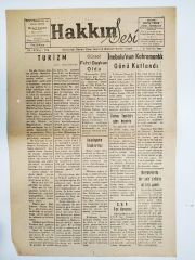 KASTAMONU Hakkın Sesi gazetesi, 10 Haziran 1961- Eski Gazete