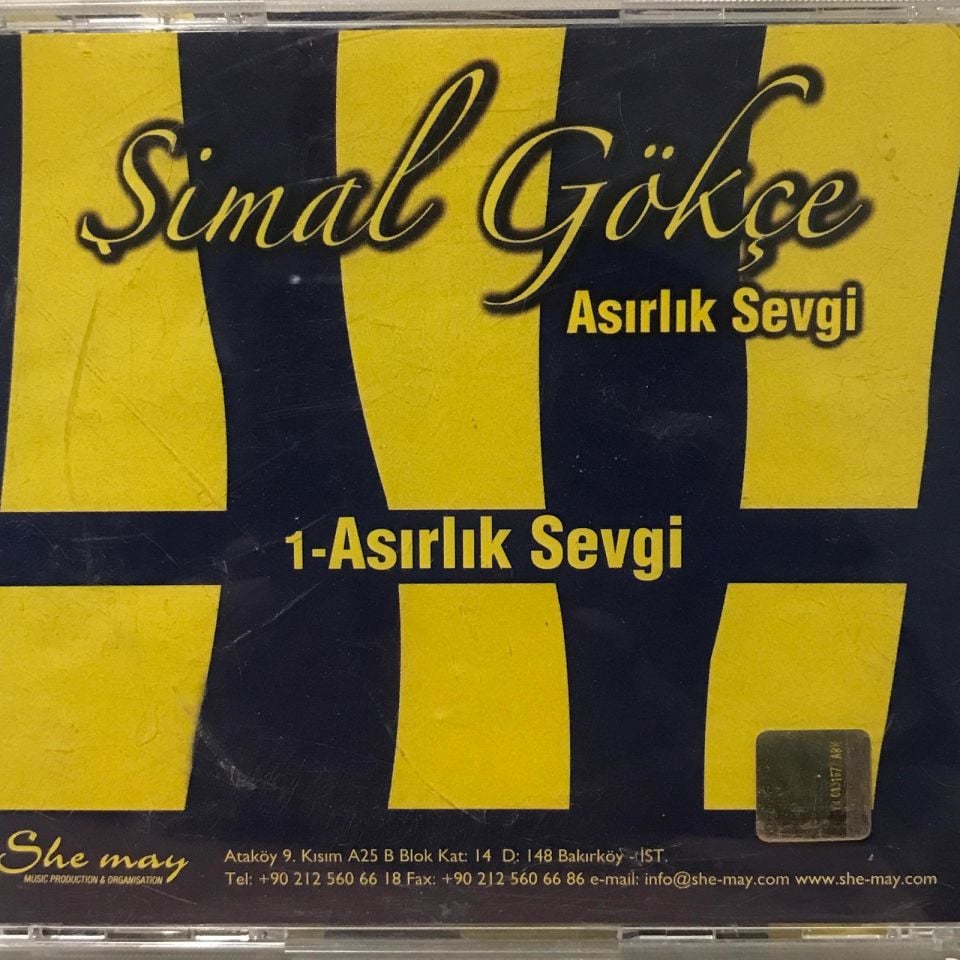 Asırlık Sevgi FENERBAHÇE -Şimal GÖKÇE / She May Ataköy - Cd
