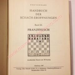 Handbuch der Schah - Eröffnungen Band 24 Chess books, Satranç Kitapları - Kitap