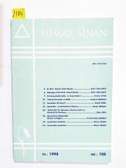 Mimar Sinan Dergisi - Sayı: 108