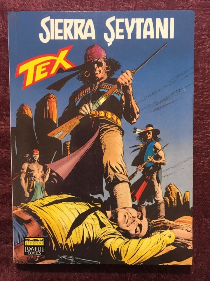 Sierra şeytanı - Tex Sayı:70 - Eski Çizgi Roman