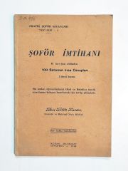 Şoför İmtihanı - Fikri Tevfik KARDEŞ / Kitap