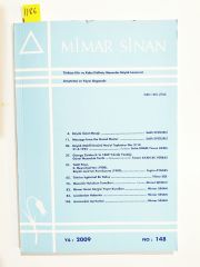 Mimar Sinan Dergisi - Sayı: 148