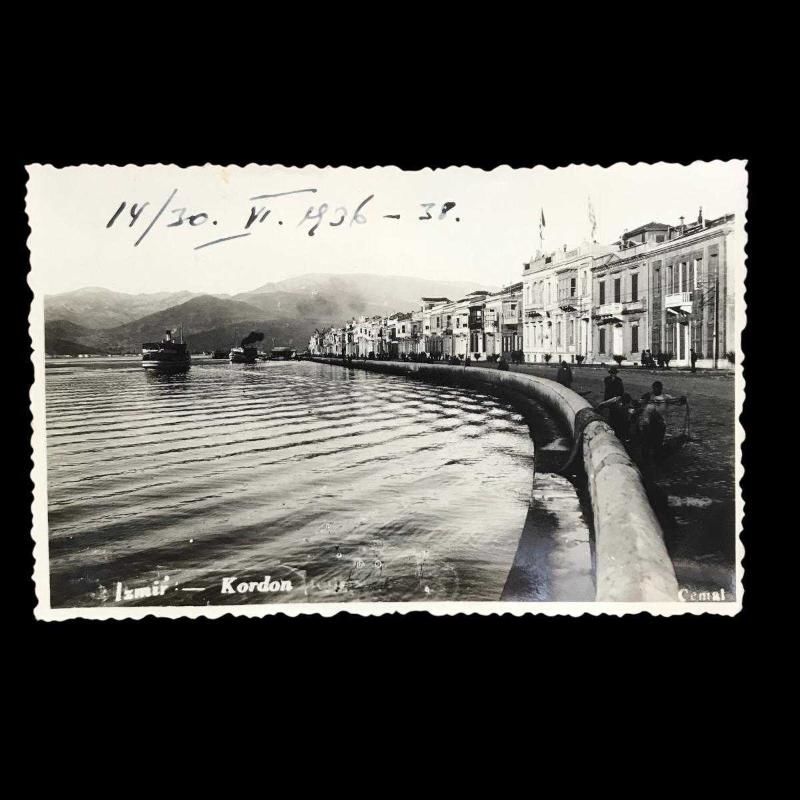 İzmir Kordon 1936 - Foto Cemal / Fotokart