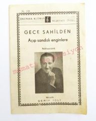 Gece sahilden açıp sandalı enginlere - Şerif İÇLİ  Ş. İskender Kutman musiki edevatı ve nota yayın evi
