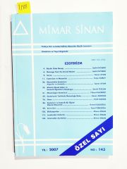 Mimar Sinan Dergisi - Sayı: 143