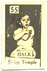 Şirley TEMPLE / Halk sakızları kart