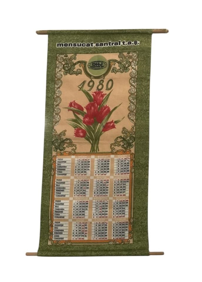 Mensucat Santral 1980 - Bez takvim / 27x59