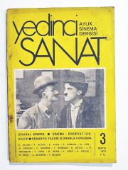 Yedinci Sanat aylık sinema dergisi 3 Mayıs 1973 - Kitap