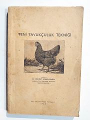 Yeni tavukçuluk tekniği / Mehmet HEMŞİNLİOĞLU - İmzalı Kitap