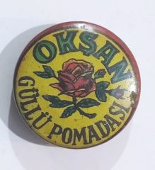 Okşan güllü pomadası - Teneke kutu