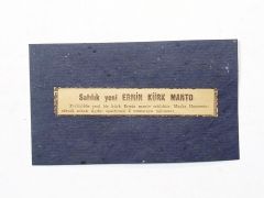 Satılık Ermin kürk manto - Gazete, dergi  reklamı
