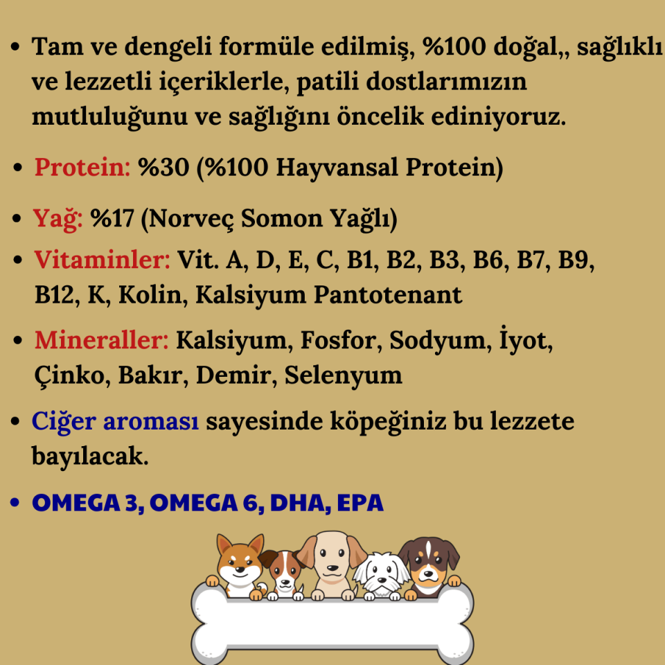 Anatolion Yüksek Proteinli Kuzu Etli Yetişkin Köpek Maması 15 Kg