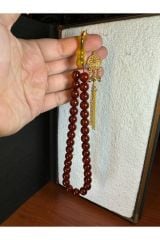 SIKMA ÇUBUK KEHRİBAR BORDO RESNK KÜRE KESİM 10 MM T-255