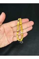 DAMLA KEHRİBAR TESBİH UKRAYNA 6 GRAM KÜRE KESİM 6MM BİLEK BOY T-640