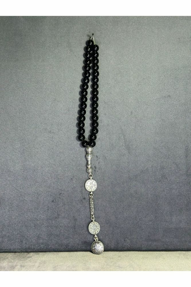 Oniks Taşı Tesbih 7 MM x 7 MM