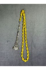 UÇAK CAMI TESBİH SARI RENKLİ T-94