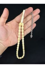 BEYRUT DAMLA KEHRİBAR BEYAZ HAMUR KAPSÜL KESİM 12MMx8MM T-673